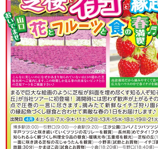 第一観光 2020 春のバスツアー